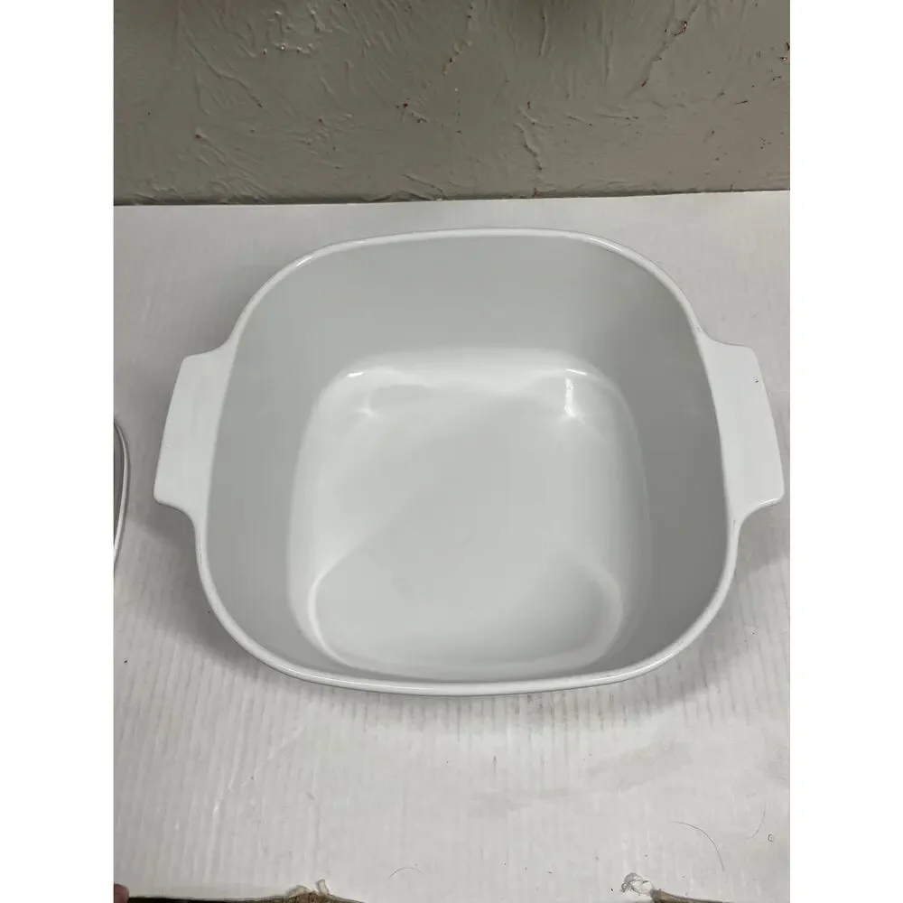 Vintage‎ Corning Ware Casserole All White A-5-B-N 10